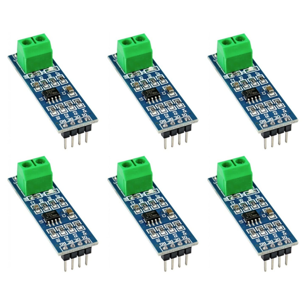 6 Pcs Max485 Ttl To Rs485 Module 5V, Low Power, Adapter For Arduino And Mcu Development 9382693208637