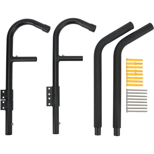 Kayak Storage Rack Foldable 90 Rotatable Surfboard Wall Mount for Garage or Shed 2