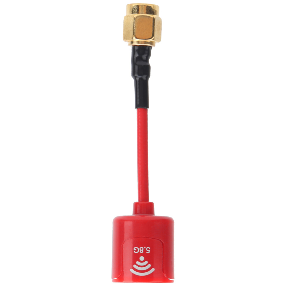 5.8Ghz 2.8Dbi Omnidirectional Rc Drone Fpv Antenna Sma Red 5031379214717