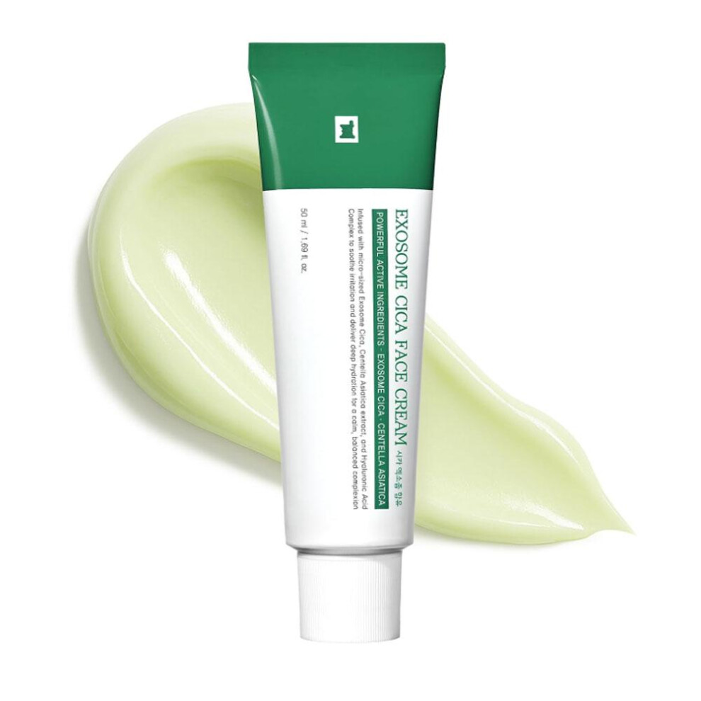 Yeepano Cream (50Ml) Micro-Exosome Centella Asiatica Face 50Ml Soothes Sensitive And Reddened Skin Deeply Locks In Moisture And Absorbs Quickly
