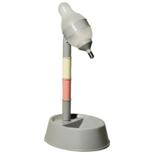 Dispensador de Agua Ajustable en Altura para Mascotas, Bebedero Colgante para Perros y Gatos, Ideal para Lamer Boca y Barbilla B