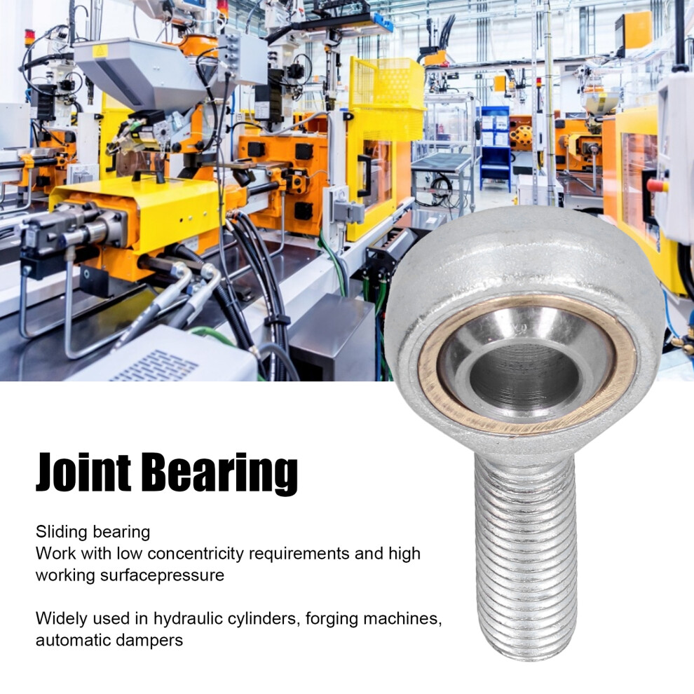 Self-Lubricating Galvanized Joint Bearing Sal12t/K M12x1.5 12Mm 17Kn 4631379215229