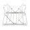 Roasting Rack Stainless Steel Adjustable Baking Rack for Oven Turkey Meat Cooling RustResistant 1