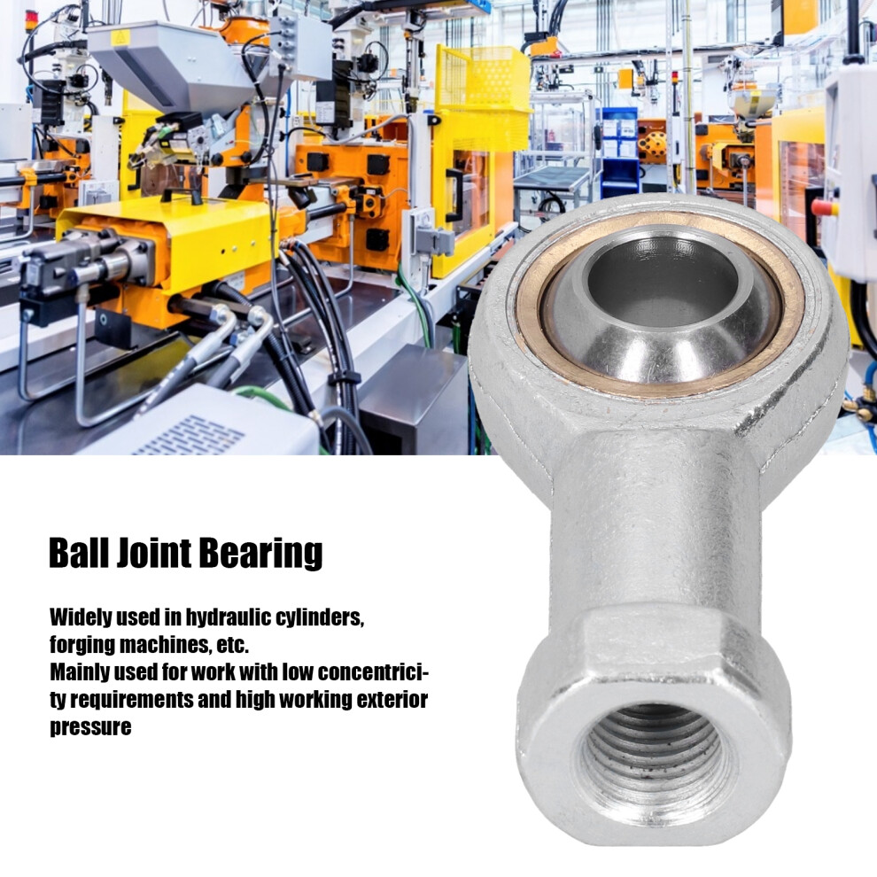 Self-Lubricating Sil16t/K Oscillating Rod Bearing, Galvanized, 16Mm 8741379215610