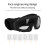 Impact-Resistant DustProof Military Goggles Black Frame, 20x8cm 3
