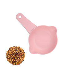 Adjustable Pet Food Scoop with Accurate Portion Control and AntiSpill Design for Dogs and Cats