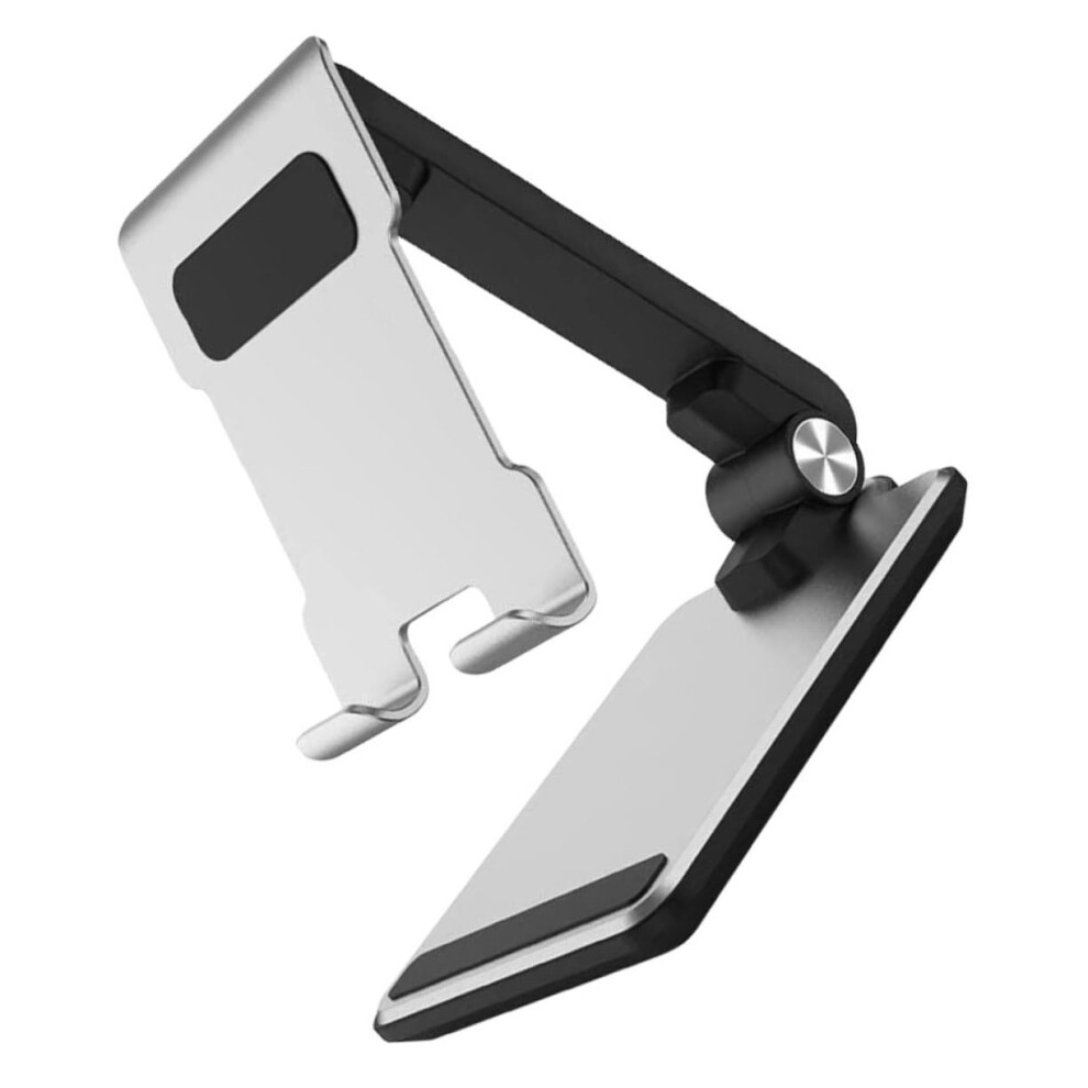 Adjustable Aluminum Alloy Tablet Stand Dual Hinges Foldable Phone Holder Desk Pad Bracket Stable Support 9199774062107