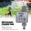 Irrigation Water Timer for Lawns & Gardens Remote Control USB Power System 6