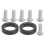 MTB Front Fork Boost Hub Conversion 100‑110MM Bicycle Disc Brake Adapter Kit 3