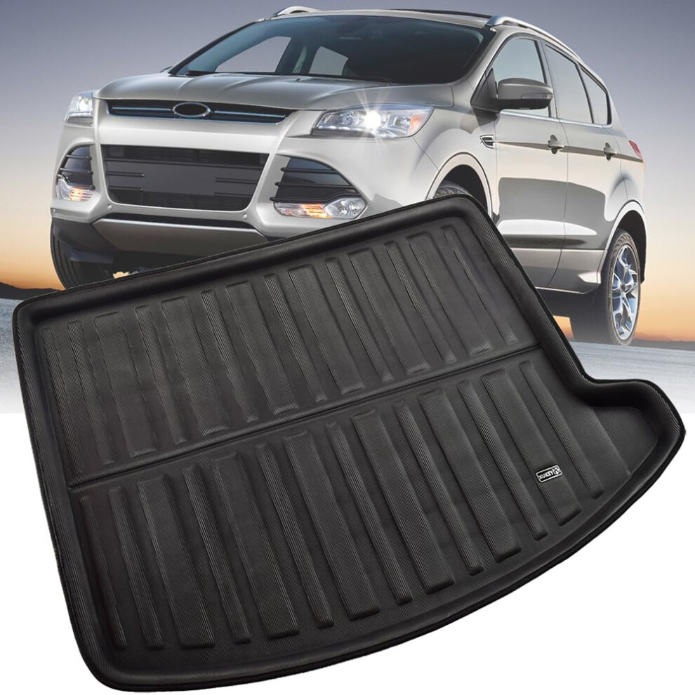 Boot Liner Waterproof Cargo Mat With Raised 3D Spill Guard For Ford Kuga Mk2 20132019 9382693211934