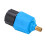 Blue Connector 1 Luftventiladapter, 3,5  7 cm, 78 g 8