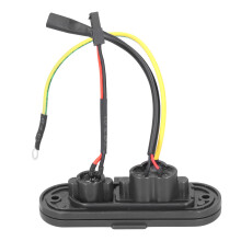 Electric Scooter Charging Port Assembly for Ninebot 9 MAX G30, Dustproof Plug Replacement