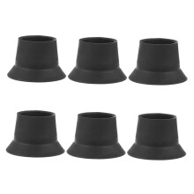 6pcs Trampoline Leg Pads NonSlip Stability Round Rubber Feet Noise Reduction Design