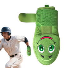 Baseball Sliding Glove Softball Glove With Adjustable Wrist Hand Protection Teenagers Girls Athletes Running Equipment Green