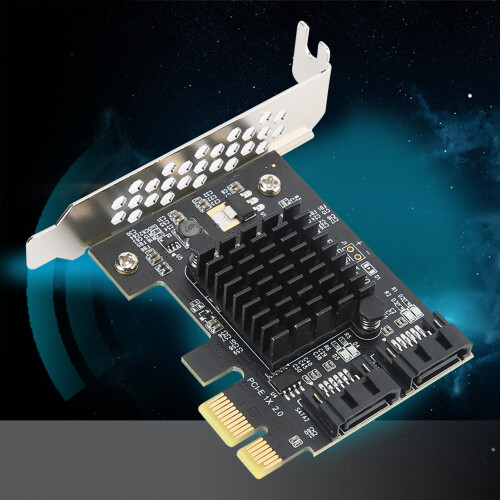 Κάρτα επέκτασης PCIe SATA Plug And Play 6Gb/s SATA 3.0 Χωρίς RAID με υποστήριξη AHCI Συμβατό με 1