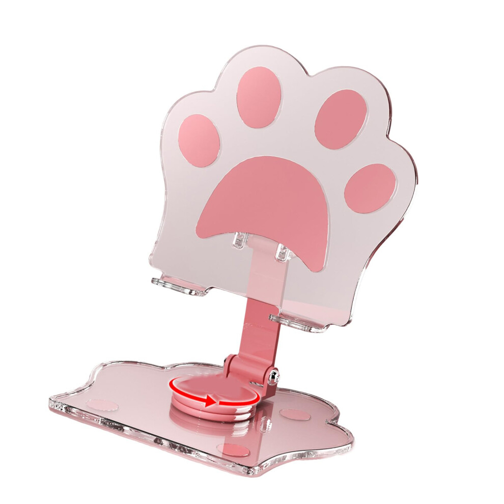 Portable Multiple Angles Adjustable Acrylic Stand Foldable Phone & Tablet Holder For Ereaders Reading & Streaming 9347817594829