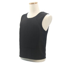 Discreet Executive Bulletproof Vest Level IIIA Concealable Soft Armor Unisex Tactical T Shirt  Safety Black XXL