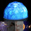 LED Galaxy Night Light Rechargeable Function 360 Degree Rotating Projector Lamp Quiet Sleep Mode Colorful Projection 6 Light Settings USB Powered for 4