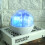 LED Galaxy Night Light Rechargeable Function 360 Degree Rotating Projector Lamp Quiet Sleep Mode Colorful Projection 6 Light Settings USB Powered for 7