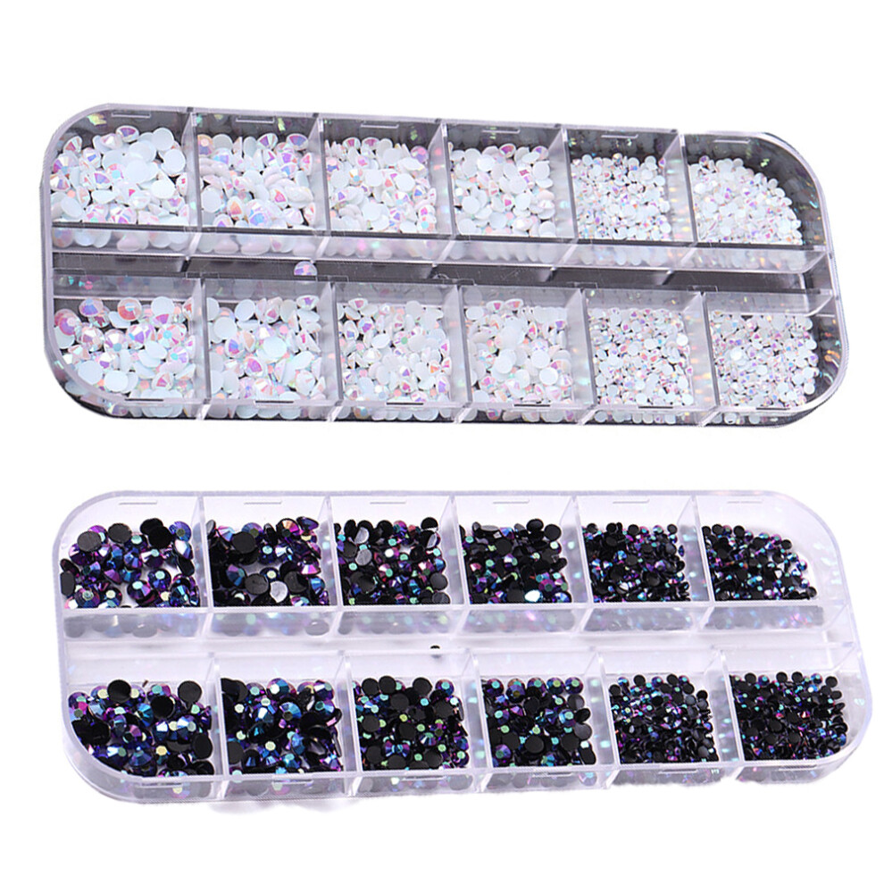 High-Quality K9 Glass, Flatback Rhinestones, Wide Application For Nail Art, Easy To Apply, Diy Crafts, Perfect Gift, Personal And Fashionable, Sparkl