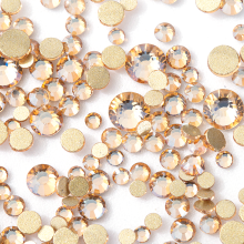 Multi Shapes Crystal Nail Rhinestones Assortment, Easy To Use And Carry Flatback Crystal Glass Rhinestone Kit with Premium Material Glass Rhinestones