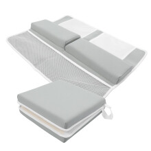 Bath Kneeler and Elbow Rest Set with Soft Padded Knee Support Baby Bath Mat for Parents