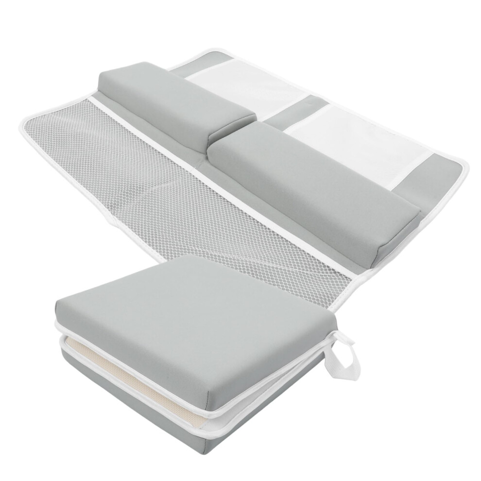 Bath Kneeler and Elbow Rest Set with Soft Padded Knee Support Baby Bath Mat for Parents