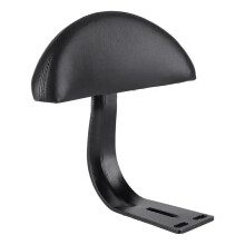 Motorcycle Passenger Backrest Cushion with Memory Foam for Enhanced Comfort and Universal Fit