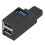Συμπαγής σχεδιασμός διανομέα USB, υψηλής ταχύτητας μετάδοση, φορητό, plug and play, με 2
