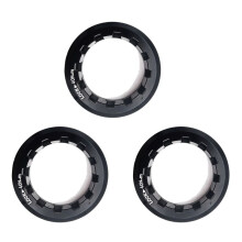 3X Cubierta del Volante de la Bicicleta Tapa de Bloqueo de Casete de 12 Velocidades CNC Anillo Bloqueo de AleacióN de Aluminio MTB Bicicleta de