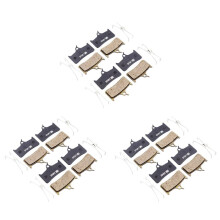 12 Pares de Pastillas de Freno de Disco de Bicicleta para HOPE DH4 E4 M4 y para  M755 DH Caliper, Sport EX Class, Resina