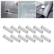 12Pcs 19x70mm Stainless Steel Wall Mount Standoff Fasteners Set