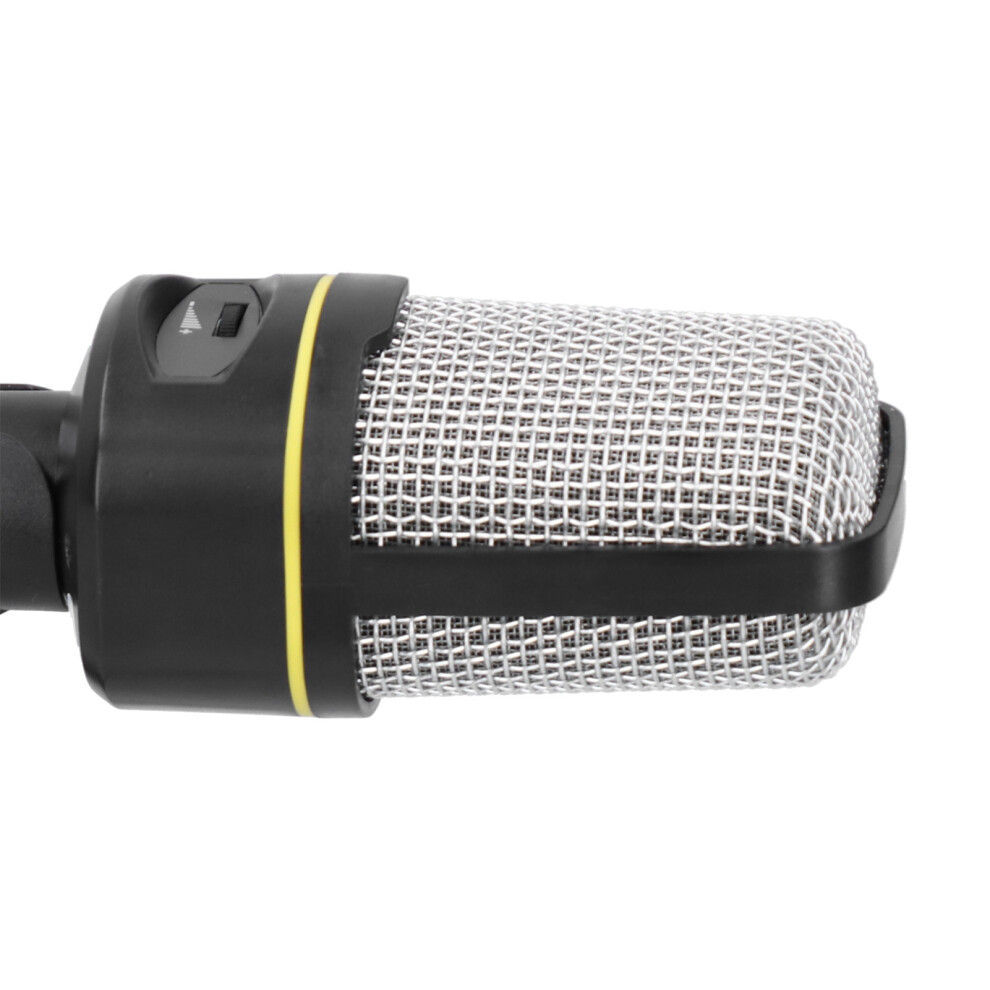 Studio Condenser Microphone With Tripod, 3.5Mm, Black 4631379226249
