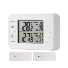 Wireless Refrigerator Temperature Sensor with Smart Alarm for Indoor Outdoor Fridge and Freezer