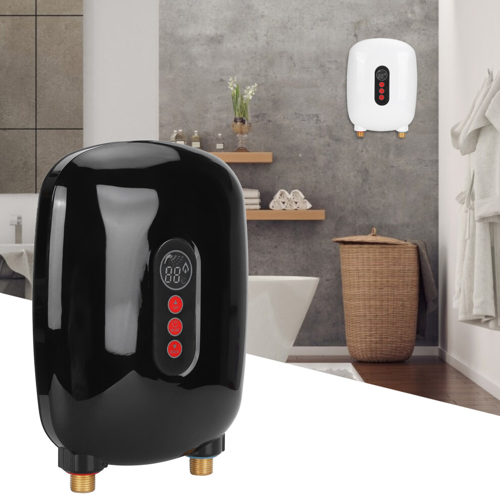 6500W Instant Water Heater 220V, Fast Heating, IPX4, 28x20.6cm