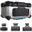 Motorcycle Backrest Cushion with Shockproof Passenger Support, Universal Fit SelfAdhesive Pad 4