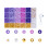 Ensemble de perles artisanales, perles-Violet Violet 1
