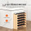 Casillero de Vino - DUOKU - Modular Apilable - 48 Botellas - Madera de Bambú - 6 Niveles 3