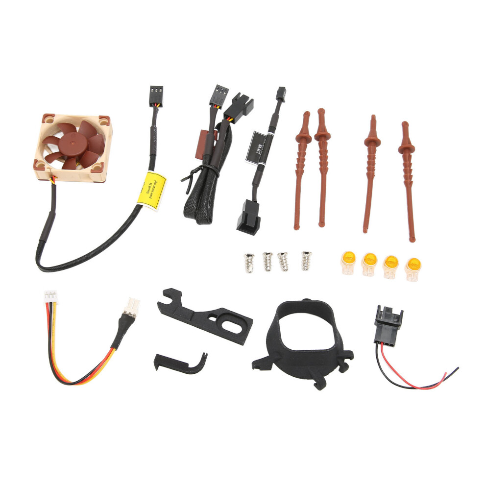 Silent 3D Print Cooling Fan Mount Kit For Dreamcast Dc Noctua Nf-A4x10 6901375564446
