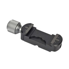 22 mm Snabbkopplingsklämma med Kallskofäste, 1/4-Tums Skruvhål för Arca-Swiss Stativbur för DSLR-Kamera