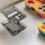 Custodia di Ricambio Trasparente per Console SNES Super NES, Colore Nero Trasparente 4