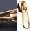 10 pièces 3 #5 # fermeture éclair-Non. 3 tirettes d'or il 3