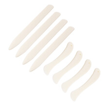 Leather Craft Creasing Tool Plastic Bone Folder Ergonomic Grip