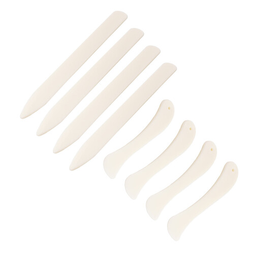 Leather Craft Creasing Tool Plastic Bone Folder Ergonomic Grip