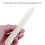 Leather Craft Creasing Tool Plastic Bone Folder Ergonomic Grip 7
