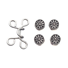 Boucles de taille en métal pour jeans, épingles à boutons,-6