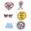Patchs de couture pour lunettes de soleil, 6-6 combinaisons 1