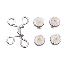 Serre-taille pour pantalon, épingles à boutons réglables,-10