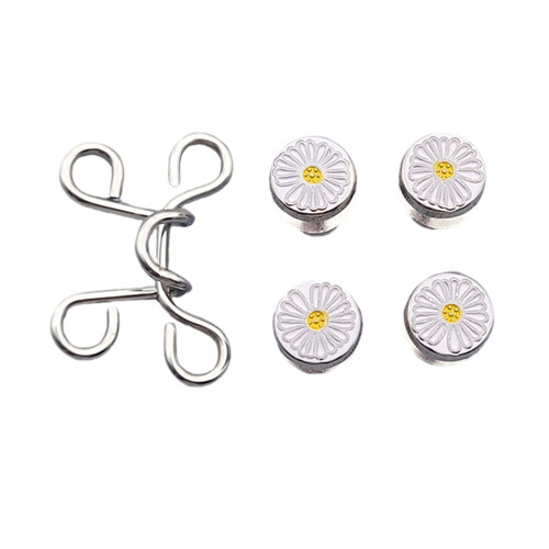 Serre-taille pour pantalon, épingles à boutons réglables,-10