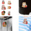 7 pièces patchs appliqués patchs de broderie ours-7 ensembles 2
